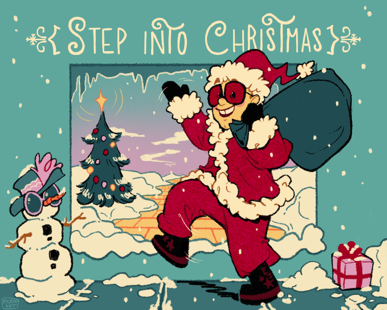 Step into Christmas Cards